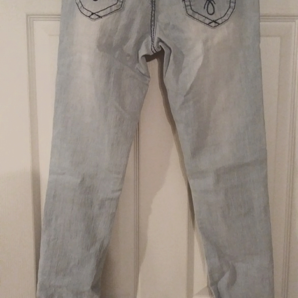 Cuff-Hem Jeans
